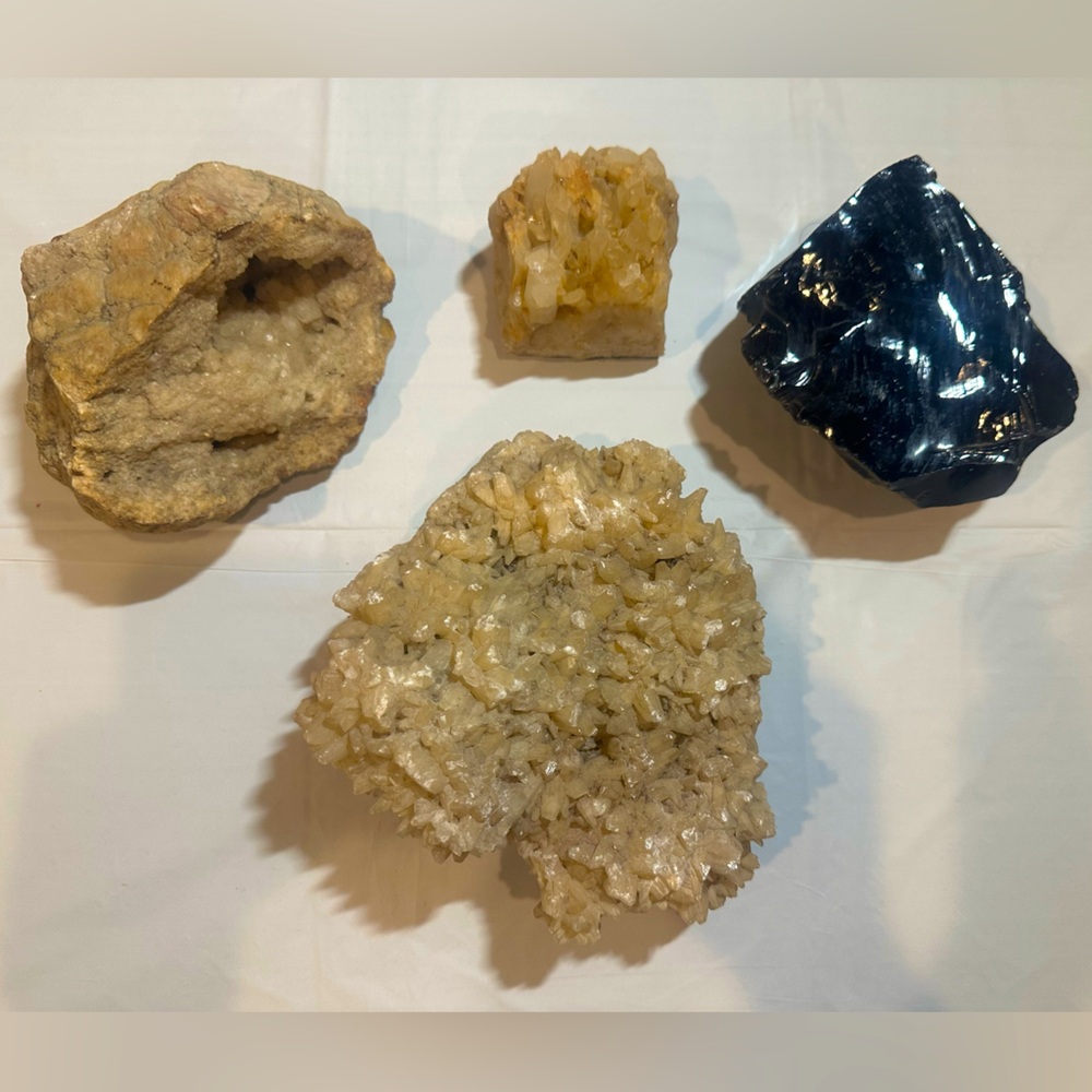 Natural Crystal & Stone Decor Lot | 11+ lb Mineral Collection